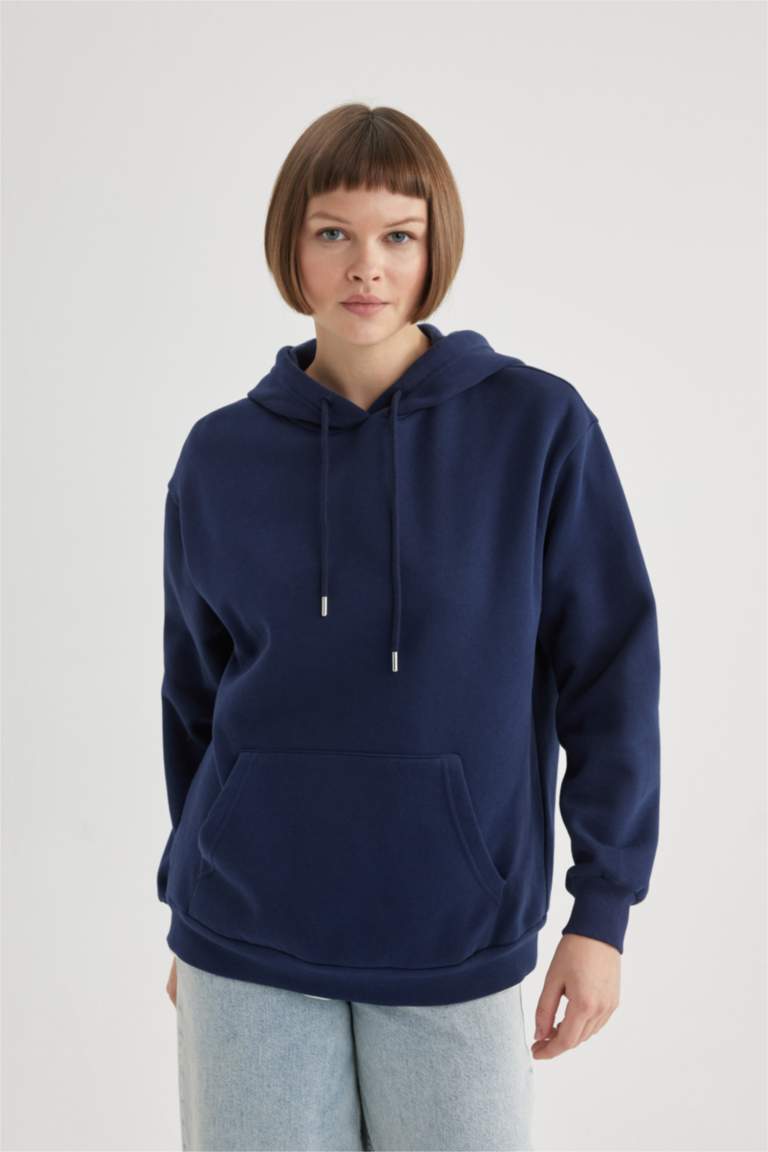 Relax Fit Basic Sweatshirt