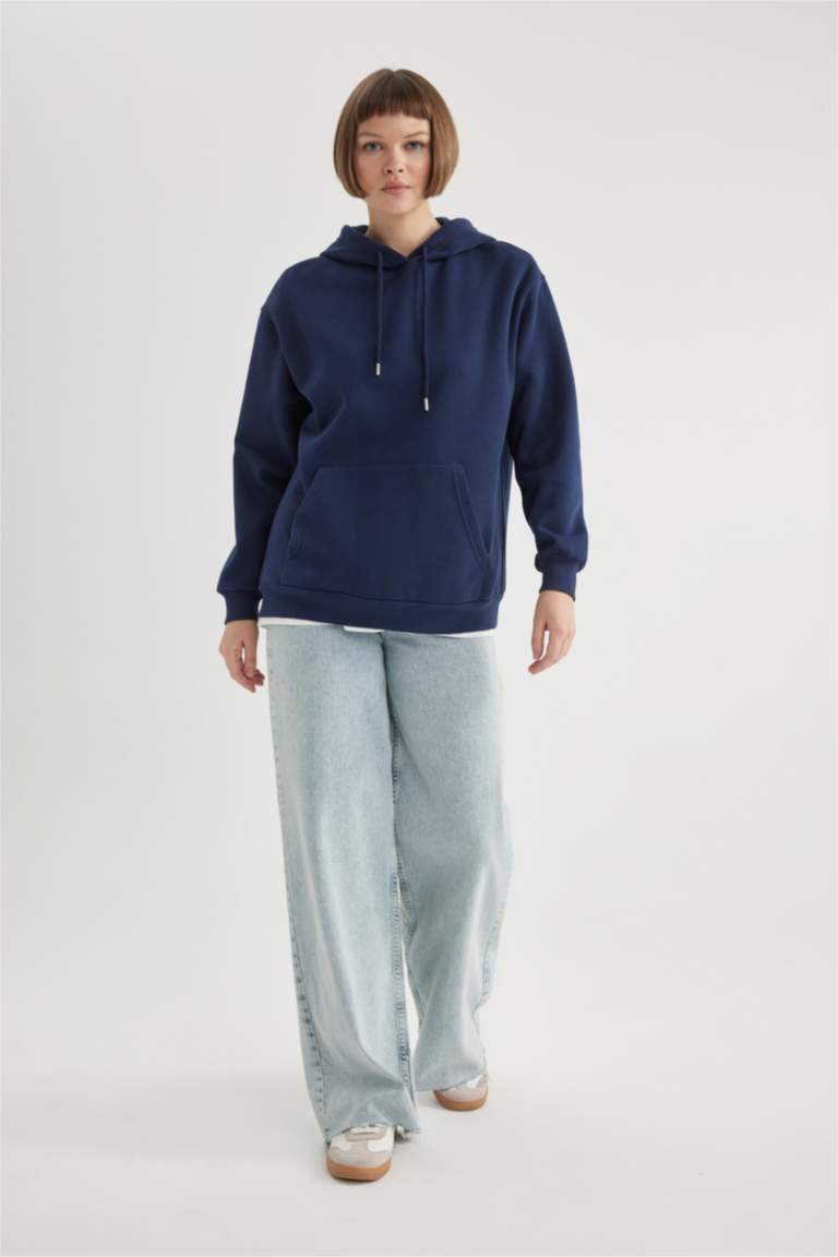 Relax Fit Basic Sweatshirt