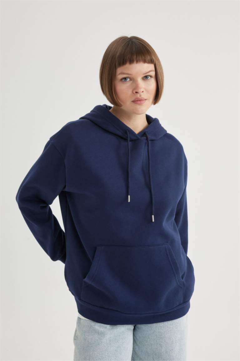 Relax Fit Basic Sweatshirt