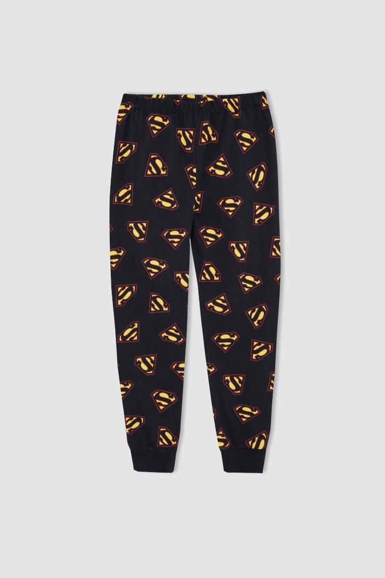 Erkek Çocuk Superman Kısa Kollu Pijama Takım