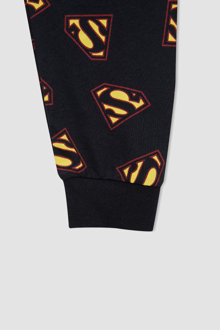 Erkek Çocuk Superman Kısa Kollu Pijama Takım