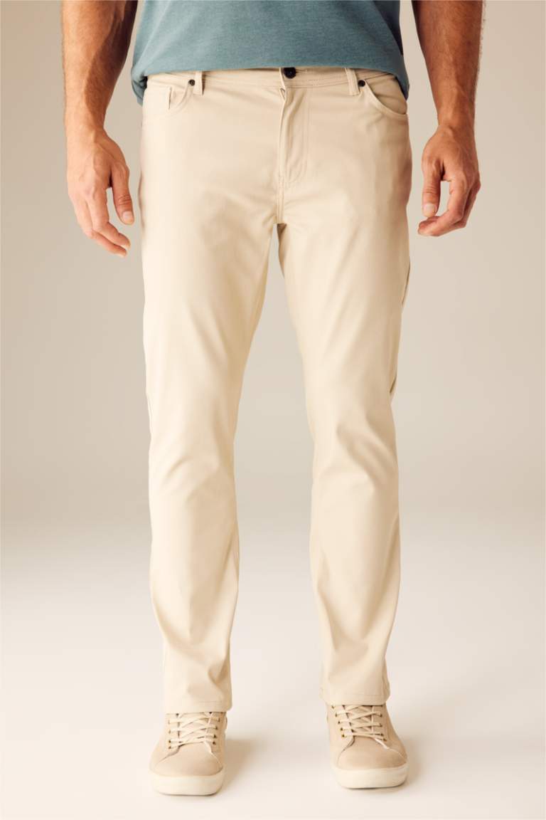 Regular Fit Chino Canvas Trousers