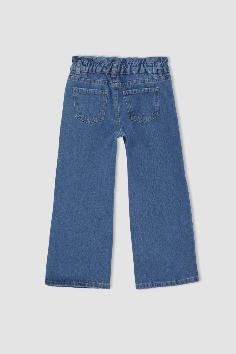 Blau Mädchen Jeans Mit Weitem Bein 2418536 Defacto 