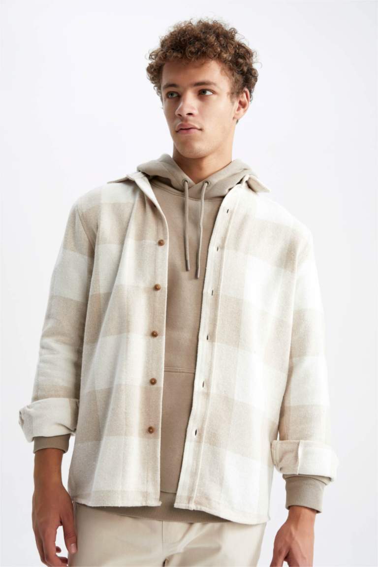 قميص ياقة قصة عادية