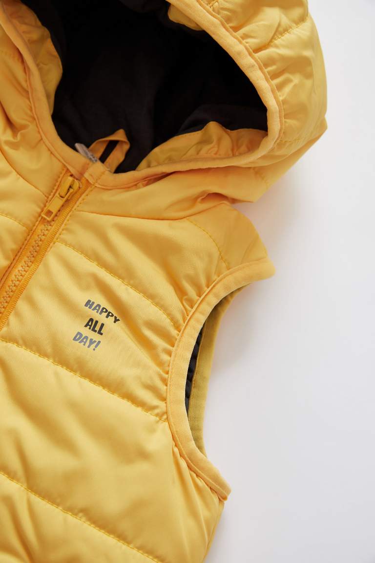 Sleeveless Double Sided Puffer Vest