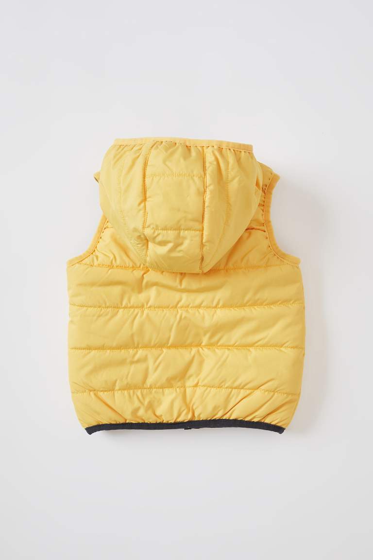 Sleeveless Double Sided Puffer Vest