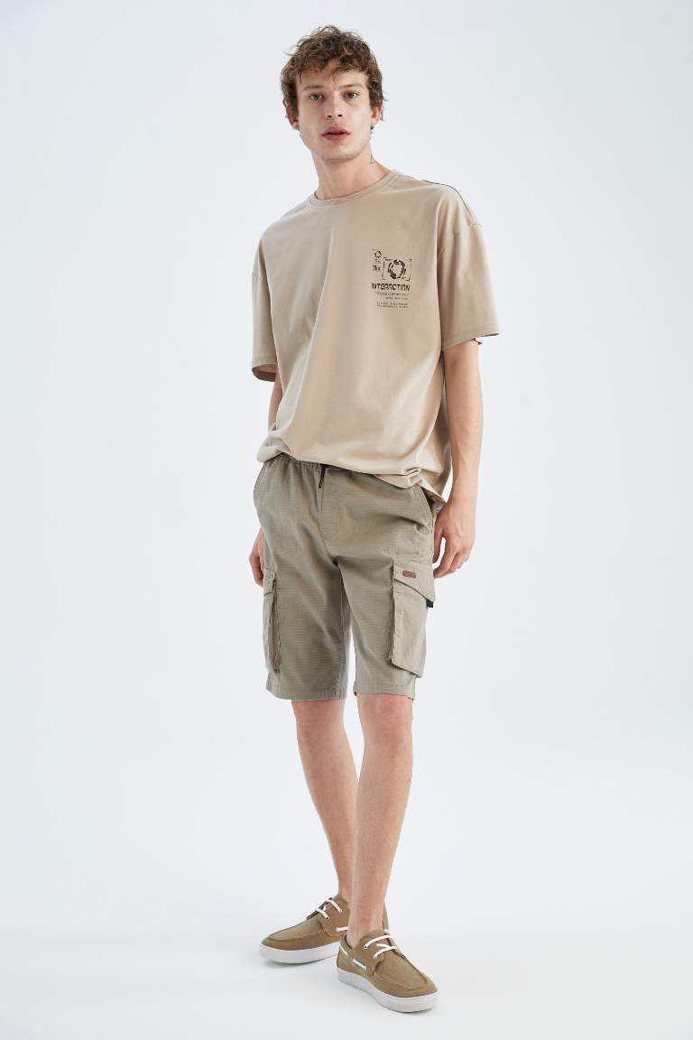 Kargo Jogger Bermuda Şort