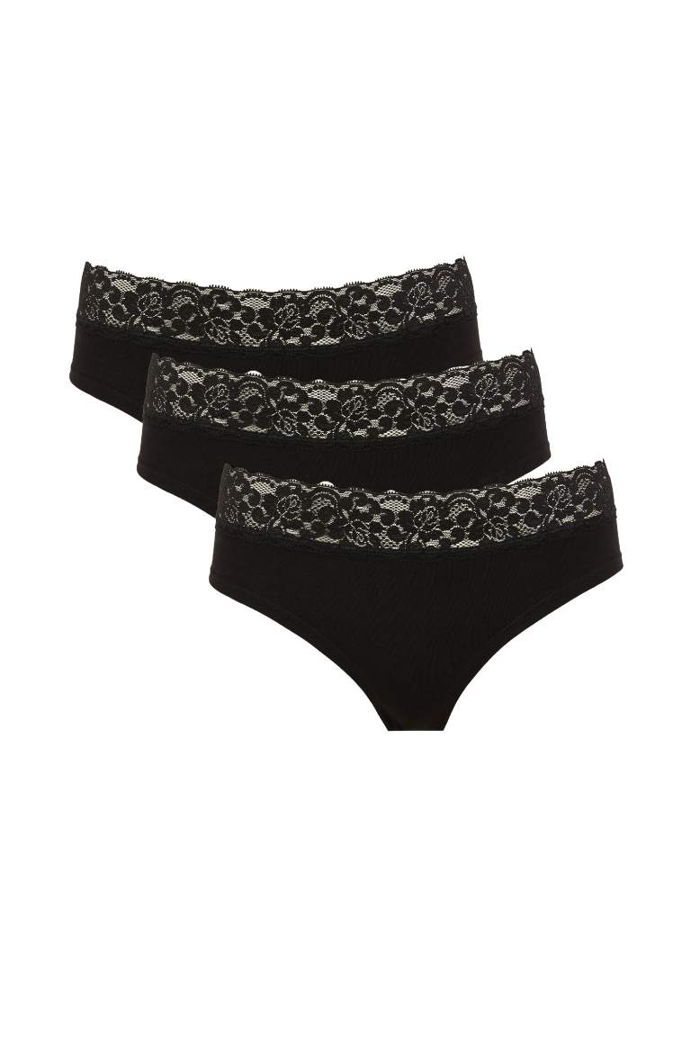 Fall in Love 3'lü Hipster Paketli Slip Külot