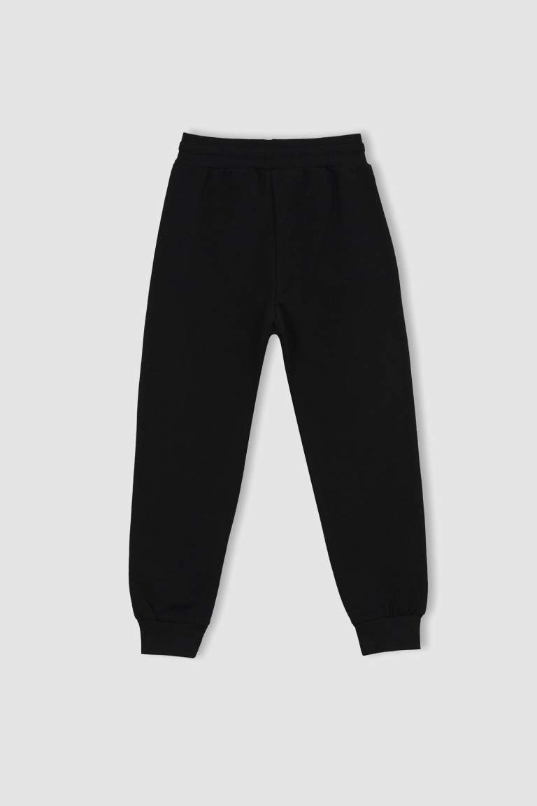 Boys Basic Zipper Pocket Jogger Tracksuit Bottoms
