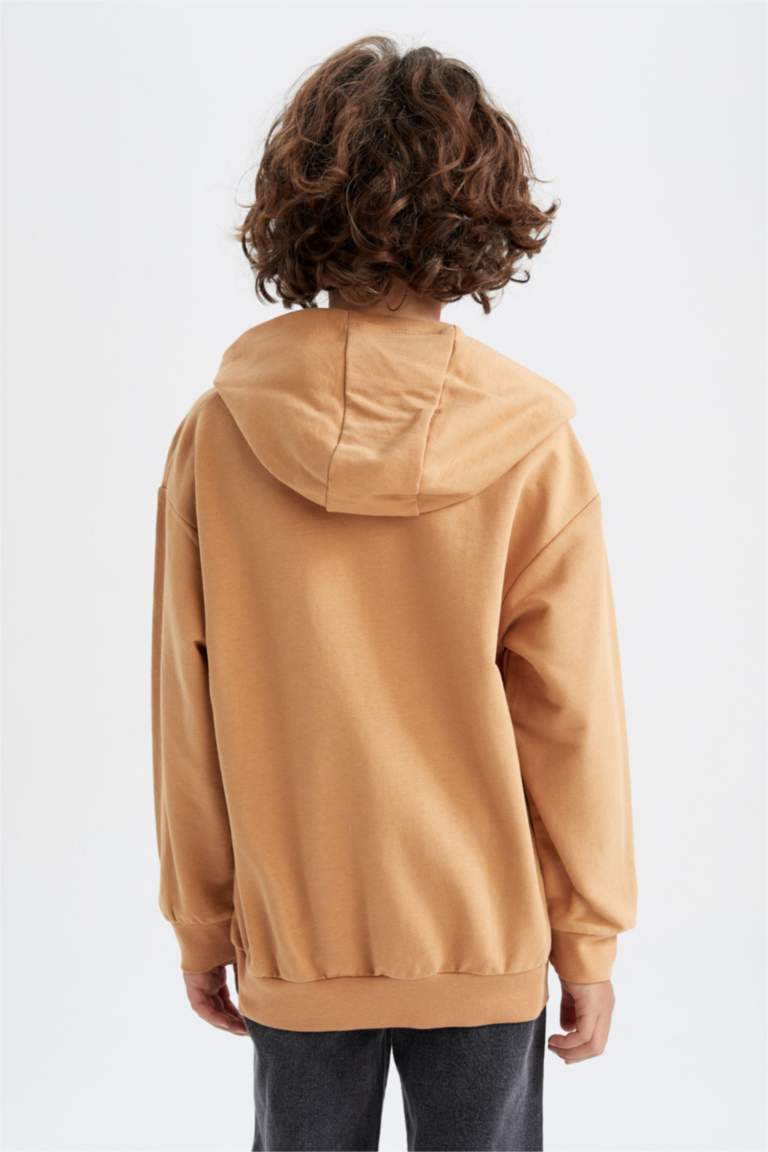 Світшот оверсайз з тонкої тканини для хлопчиків