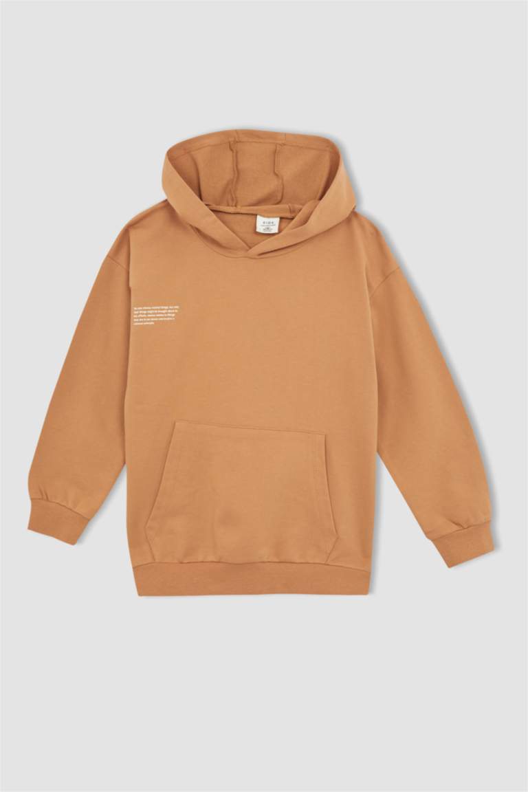 Світшот оверсайз з тонкої тканини для хлопчиків