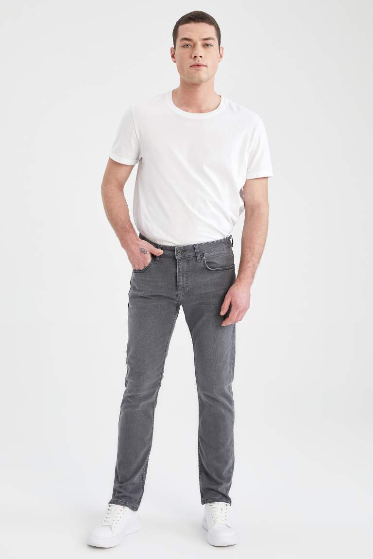 Sergio Regular Fit Normal Kalıp Normal Bel Boru Paça Jean Pantolon