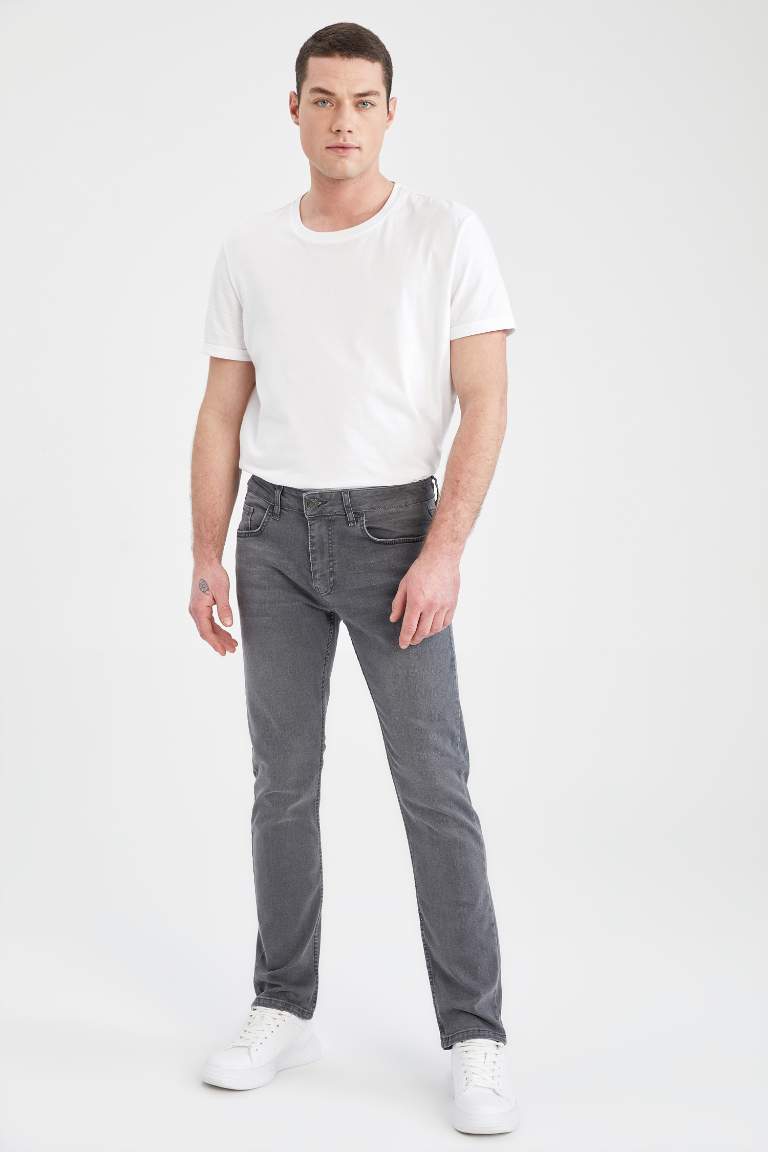 Sergio Regular Fit Normal Kalıp Normal Bel Boru Paça Jean Pantolon