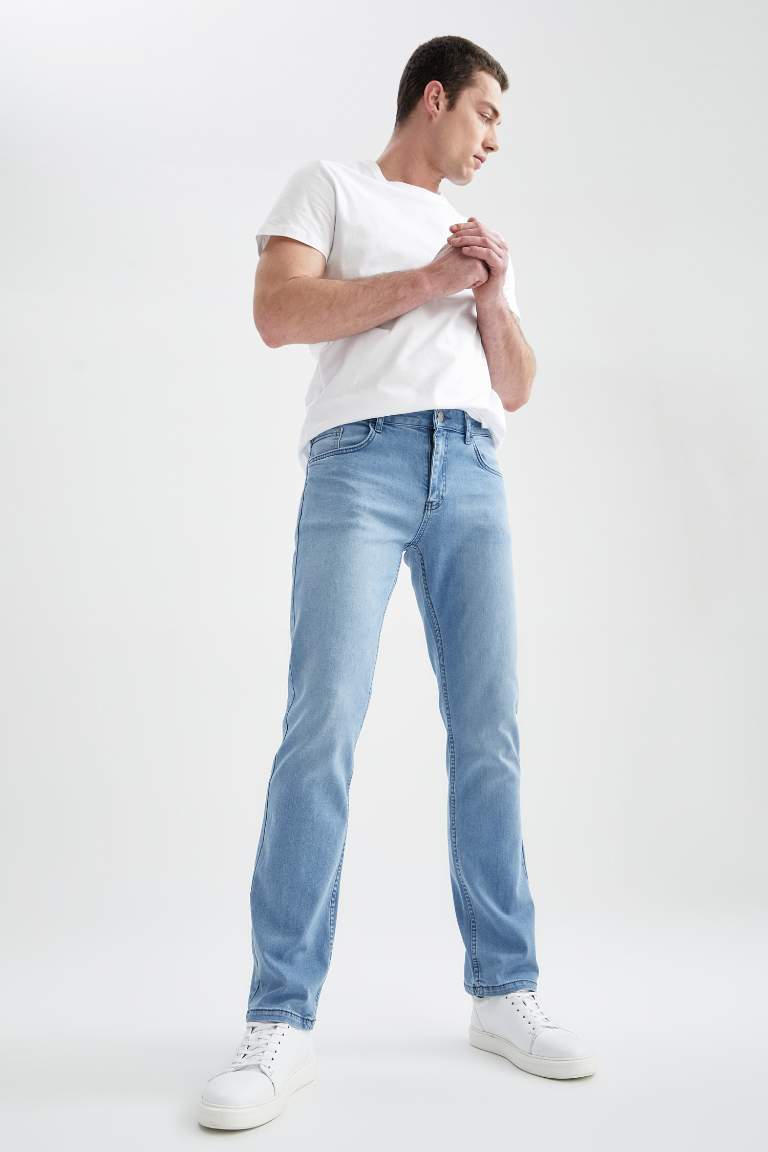 Sergio Regular Fit Normal Kalıp Normal Bel Boru Paça Jean Pantolon