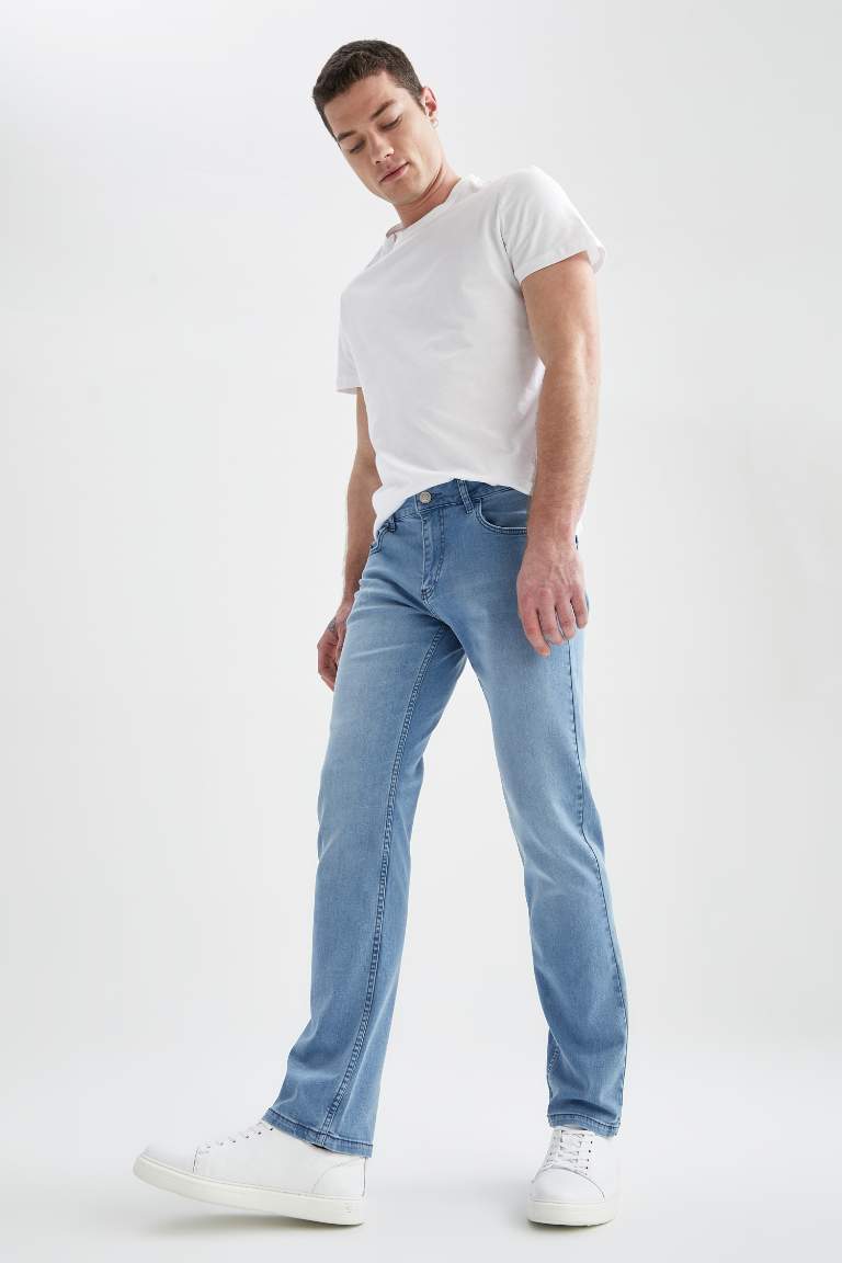 Sergio Regular Fit Normal Kalıp Normal Bel Boru Paça Jean Pantolon