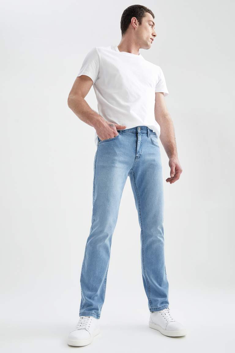 Sergio Regular Fit Normal Kalıp Normal Bel Boru Paça Jean Pantolon