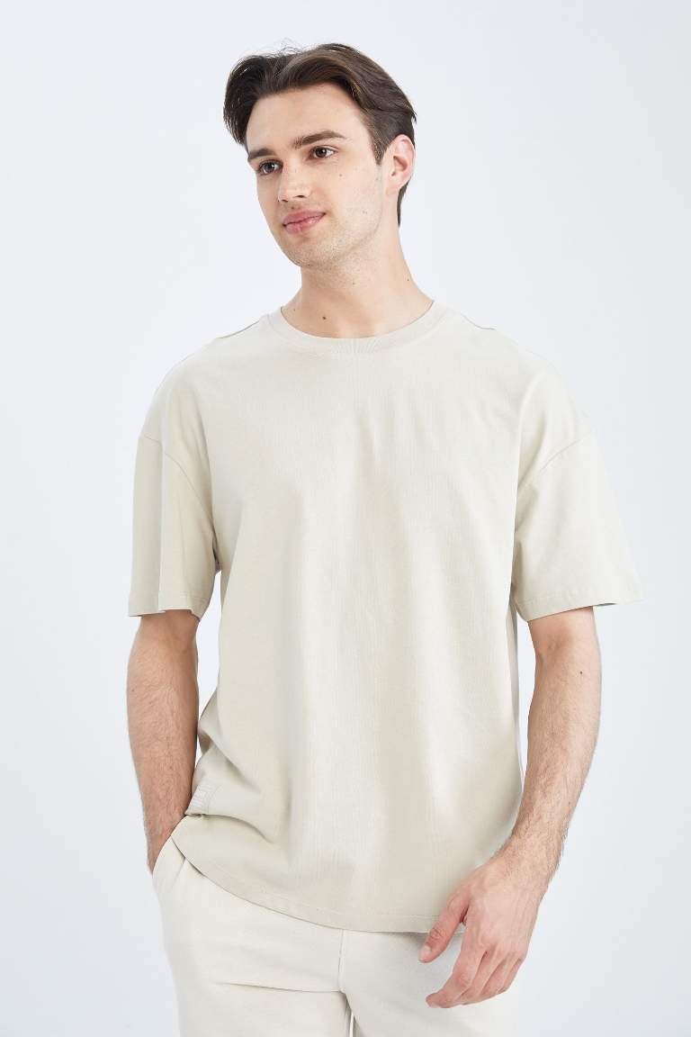 Coool Comfort Fit Bisiklet Yaka %100 Pamuk Tişört