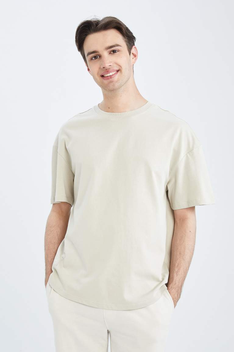Coool Comfort Fit Bisiklet Yaka %100 Pamuk Tişört