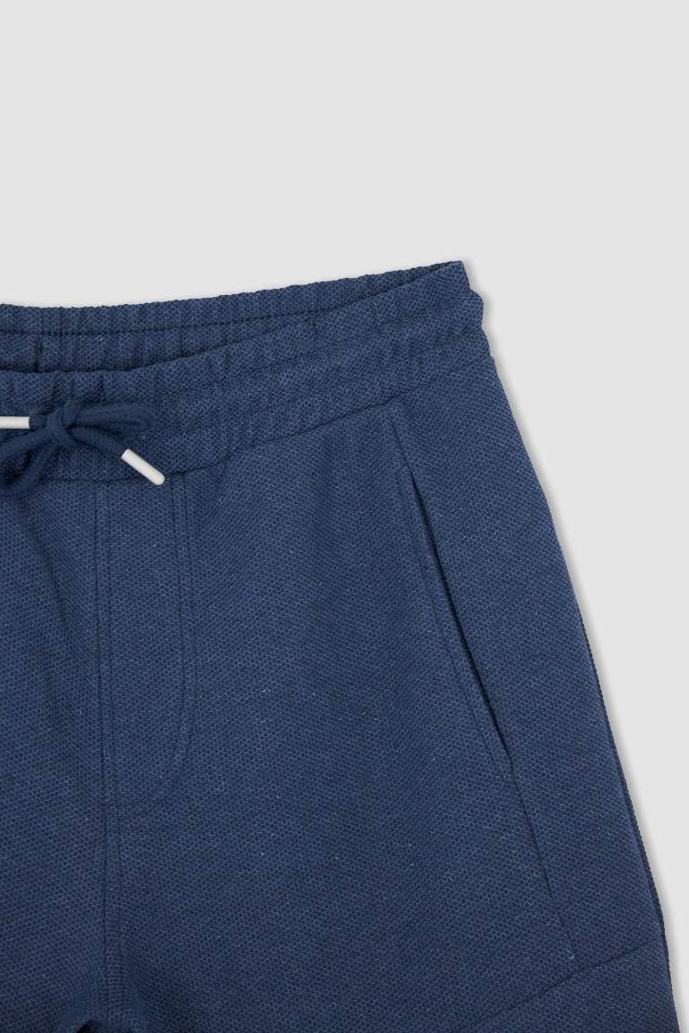 Slim Fit Pocket Detail Short