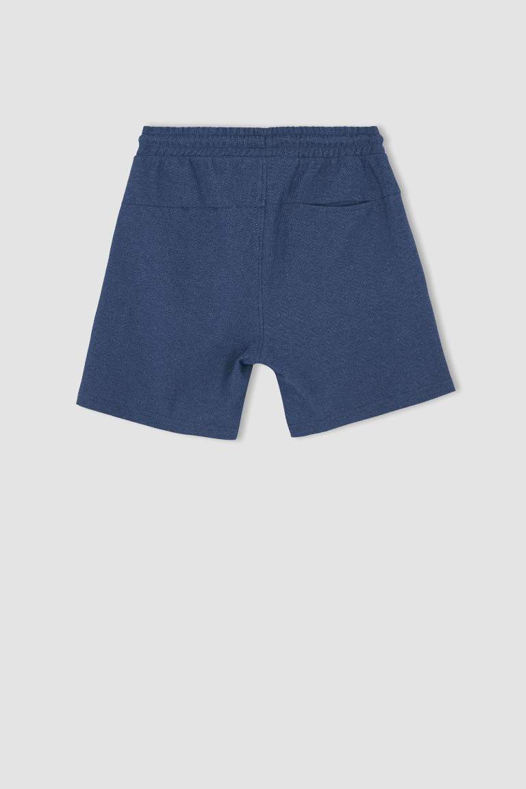 Slim Fit Pocket Detail Short