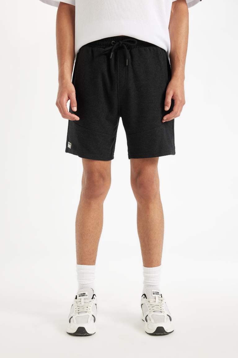 Slim Fit Super Skinny Hem Shorts