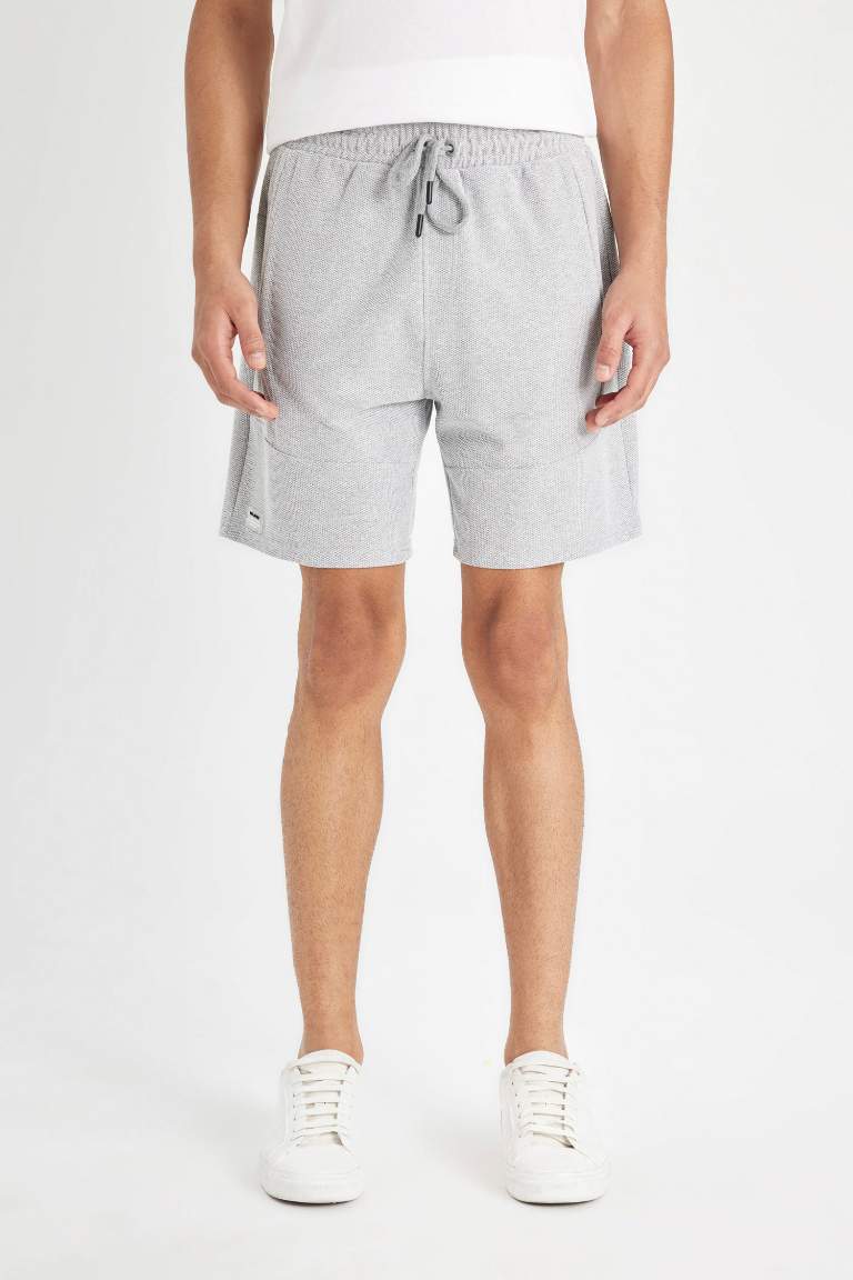 Slim Fit Narrow Leg Shorts