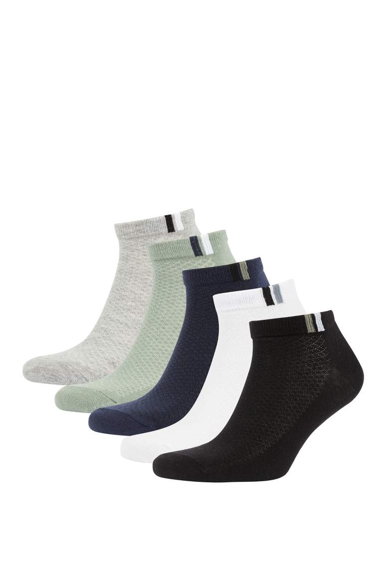 Chaussettes Courtes en Coton pour Homme - 5 Paires