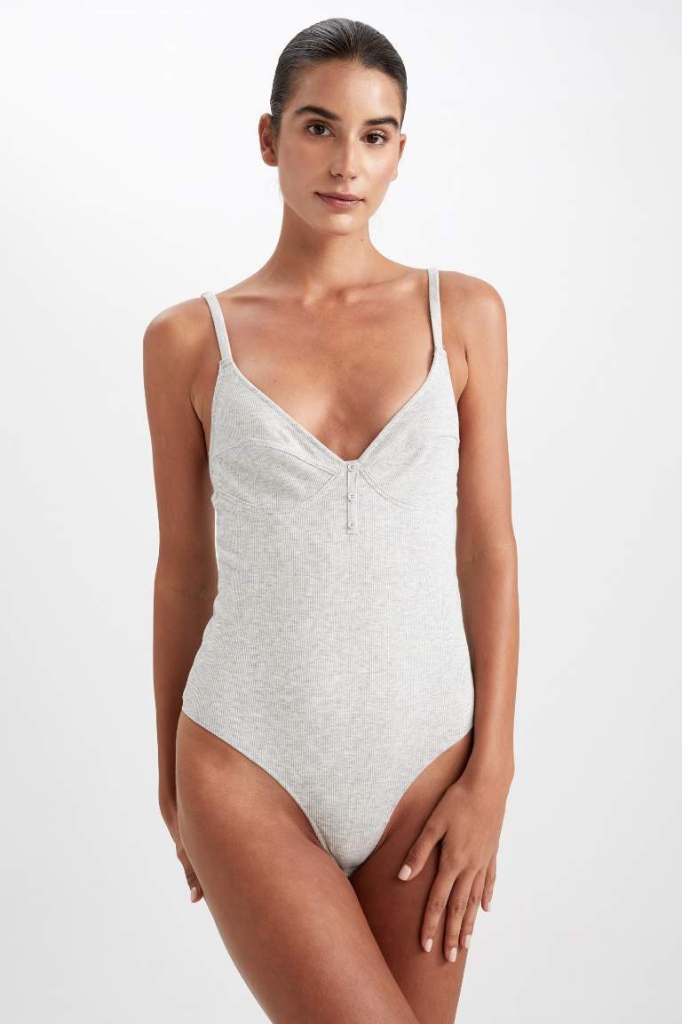 Fall in Love Kapsız Bodysuit