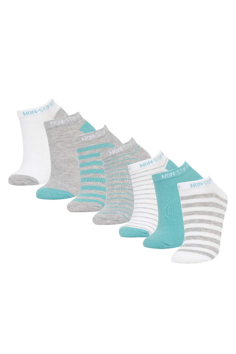 Boy Printed 7 piece Short Socks