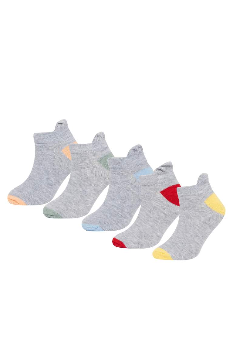 Boys Cotton 5 Pack Short Socks