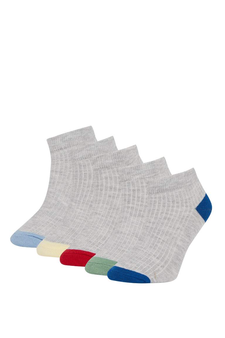 Boys Cotton 5 Pack Short Socks