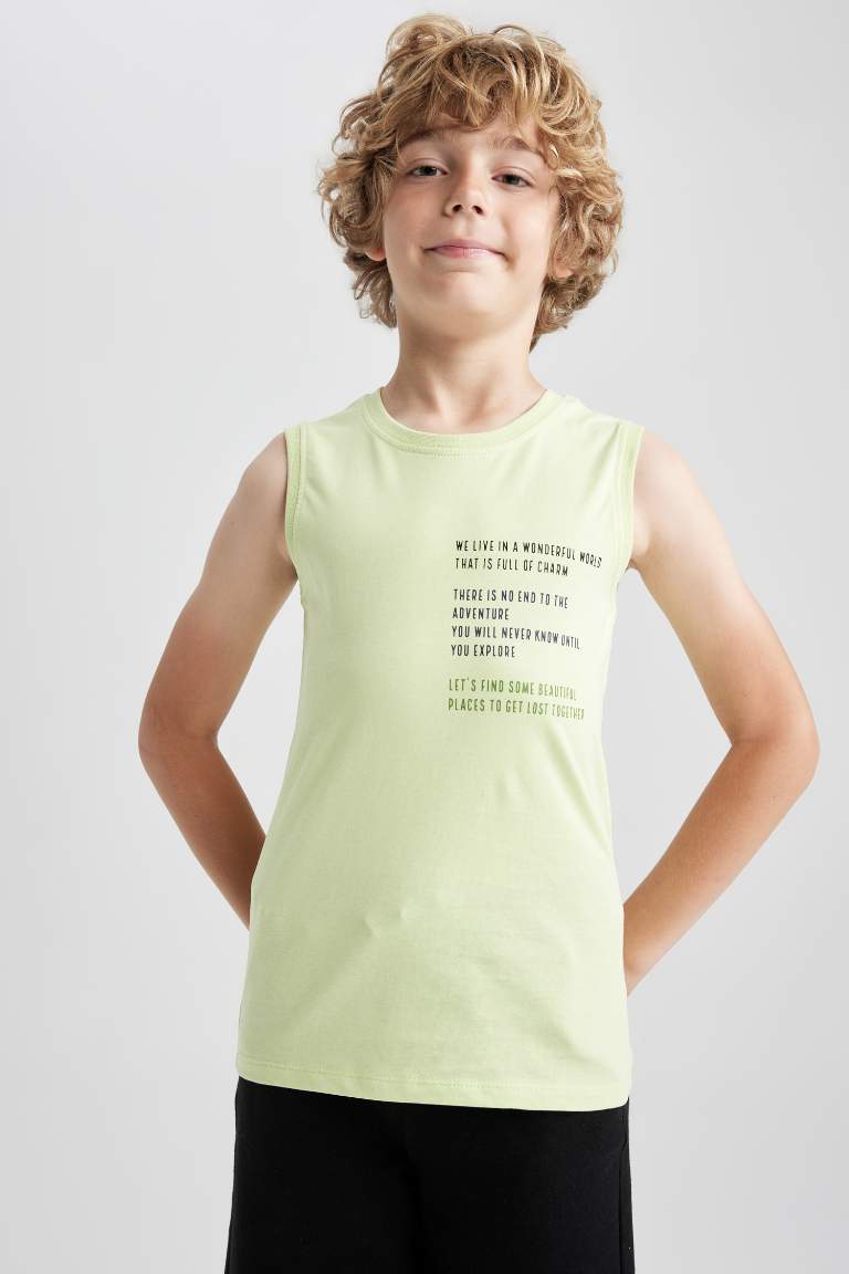 Boy Crew Neck Singlet