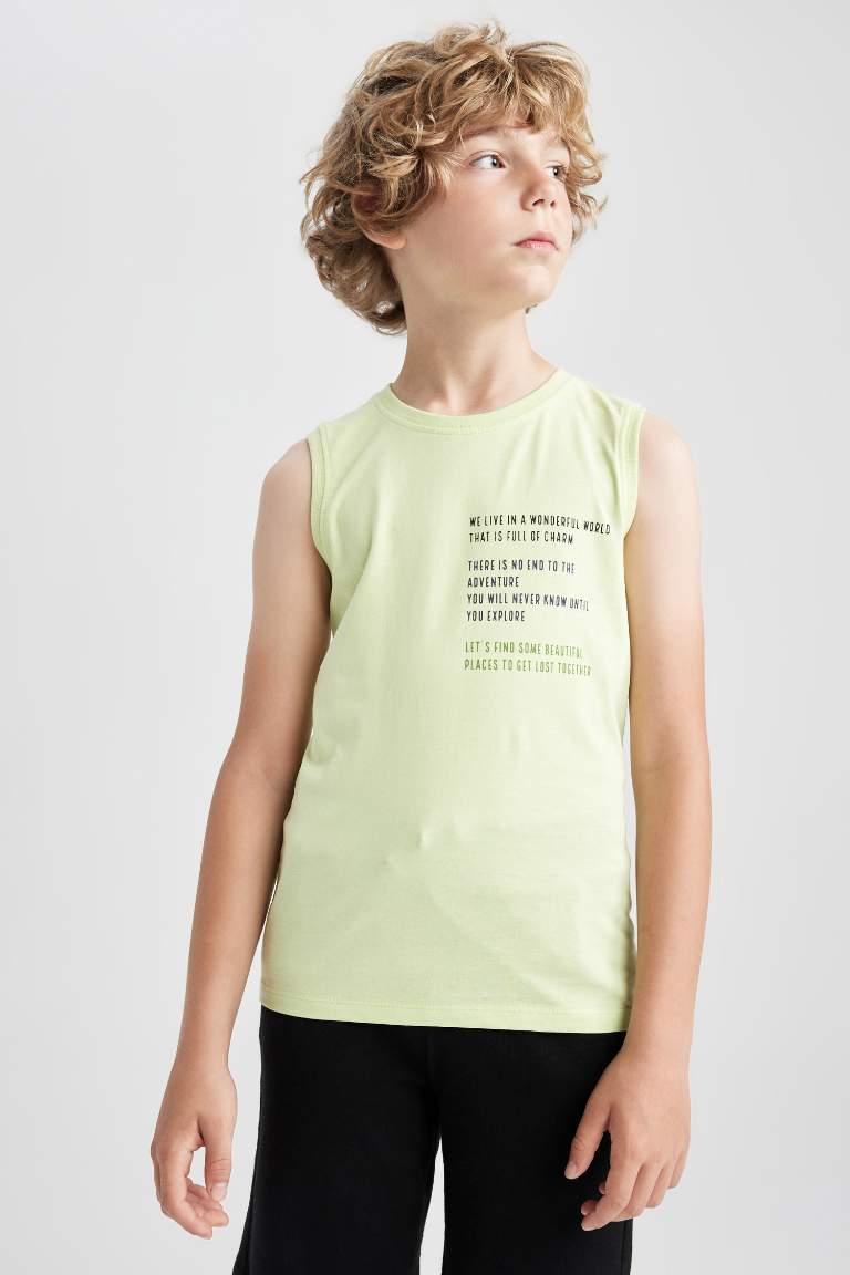 Boy Crew Neck Singlet