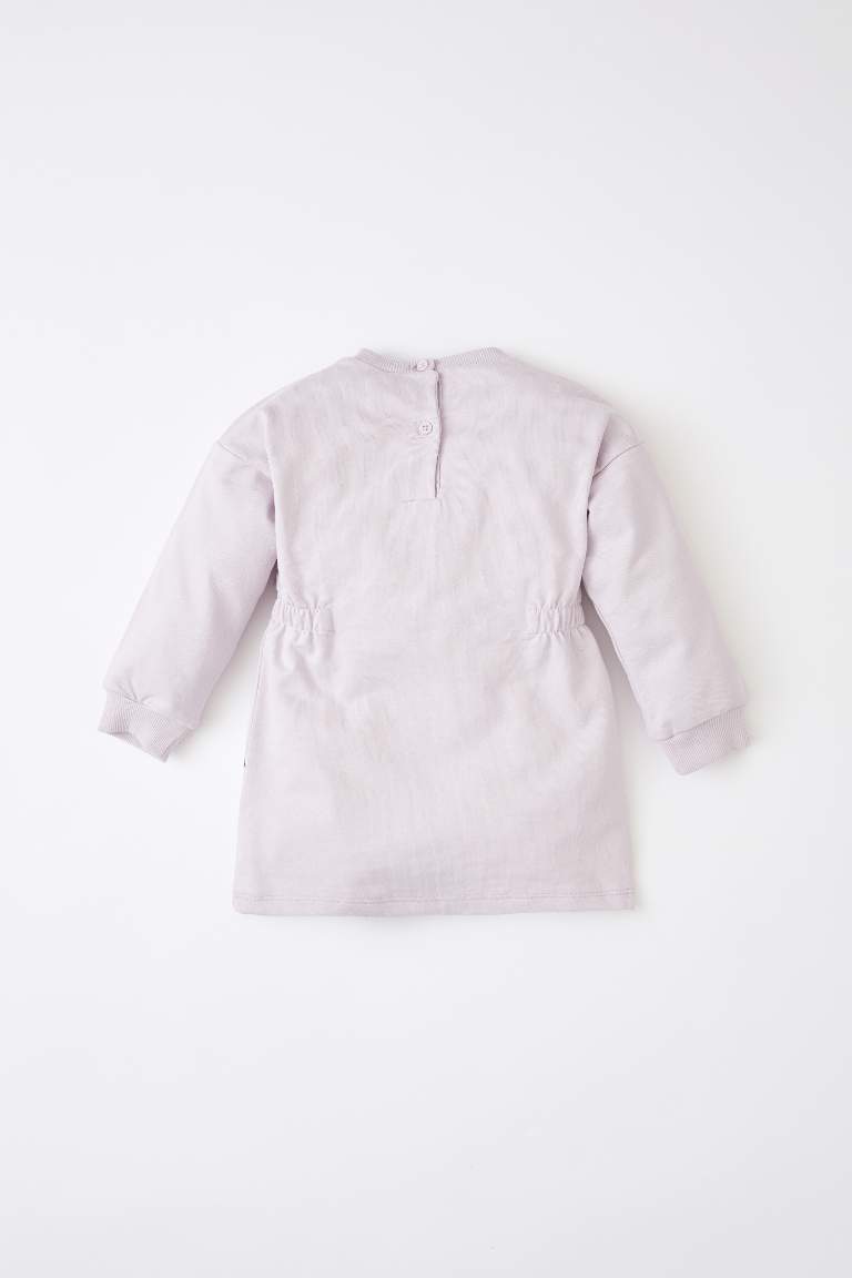 Daisy Duck Licenced Long Sleeve Mini Dress