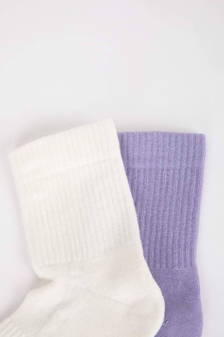 Women Defacto Fit 2-Pack Cotton Sports Socks