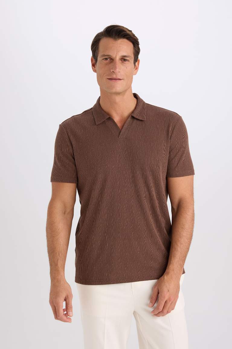 Modern Fit Short Sleeve Polo T-Shirt