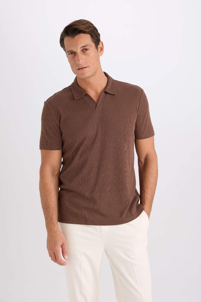 Modern Fit Short Sleeve Polo T-Shirt