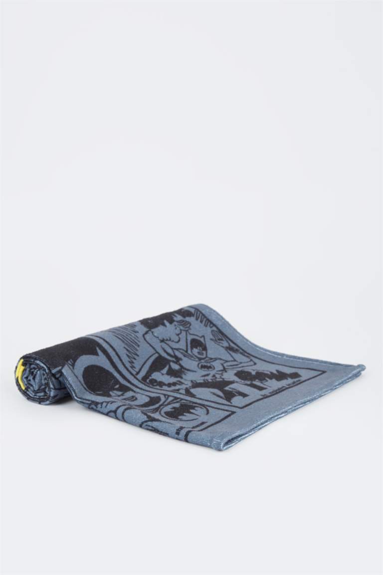 Batman Print Beach Towel