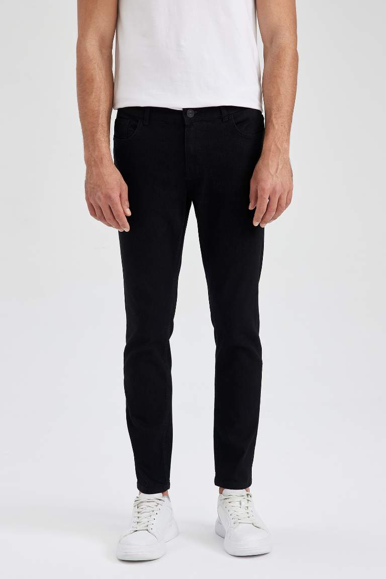 Slim Fit Straight Jean Trousers