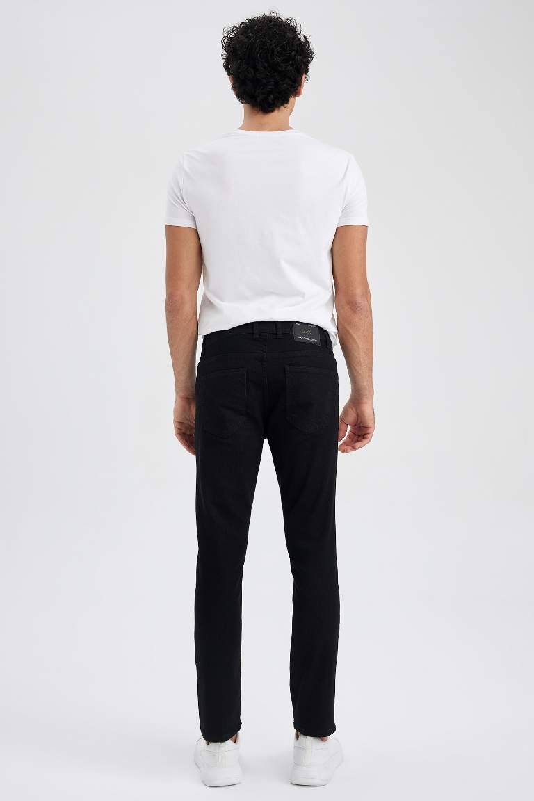 Slim Fit Straight Jean Trousers