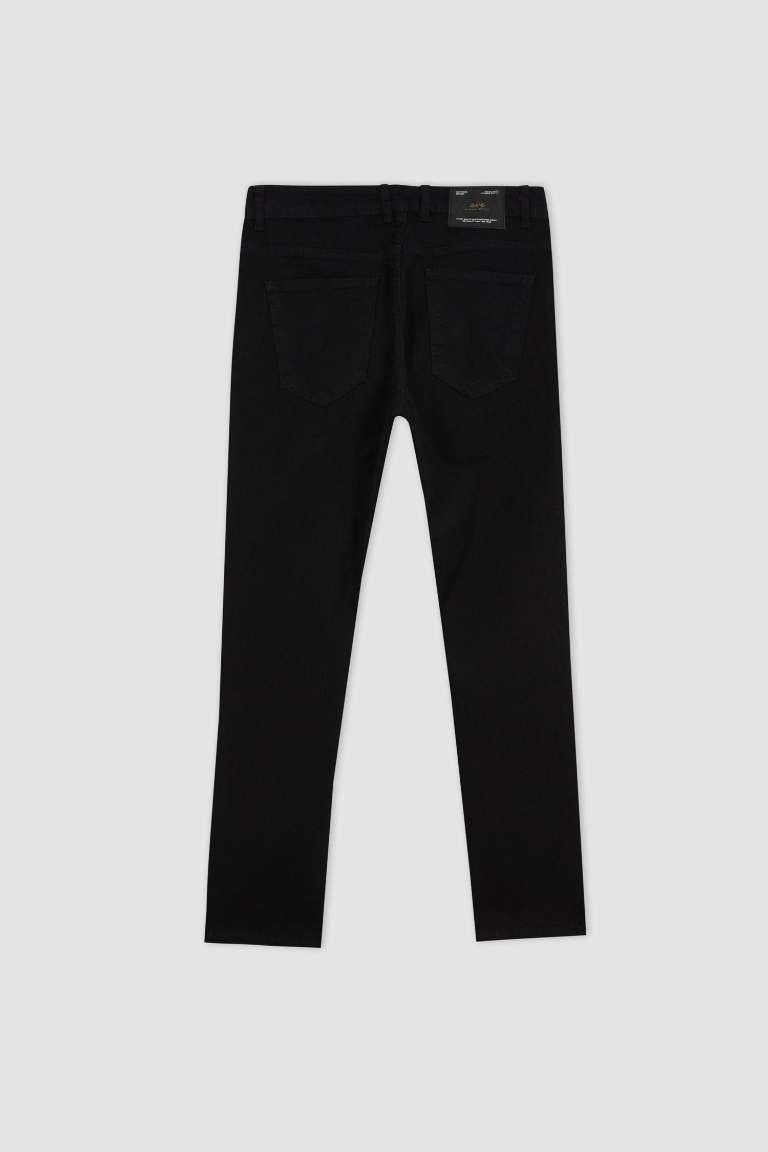 Slim Fit Straight Jean Trousers