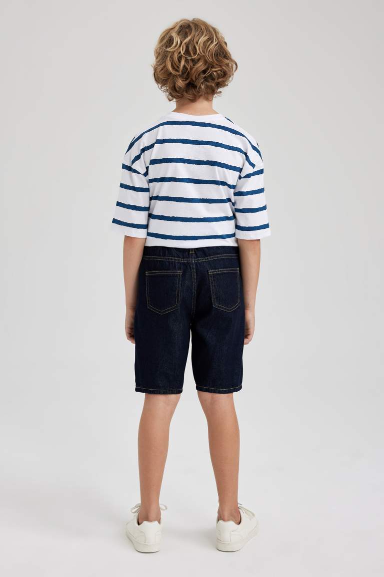 Boy Balloon Fit Crop Jean Short