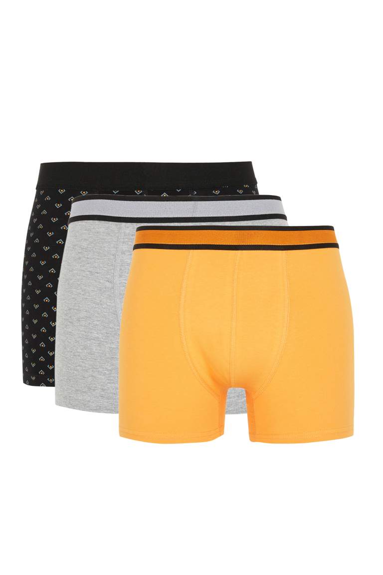 Regular Fit 3'lü Boxer