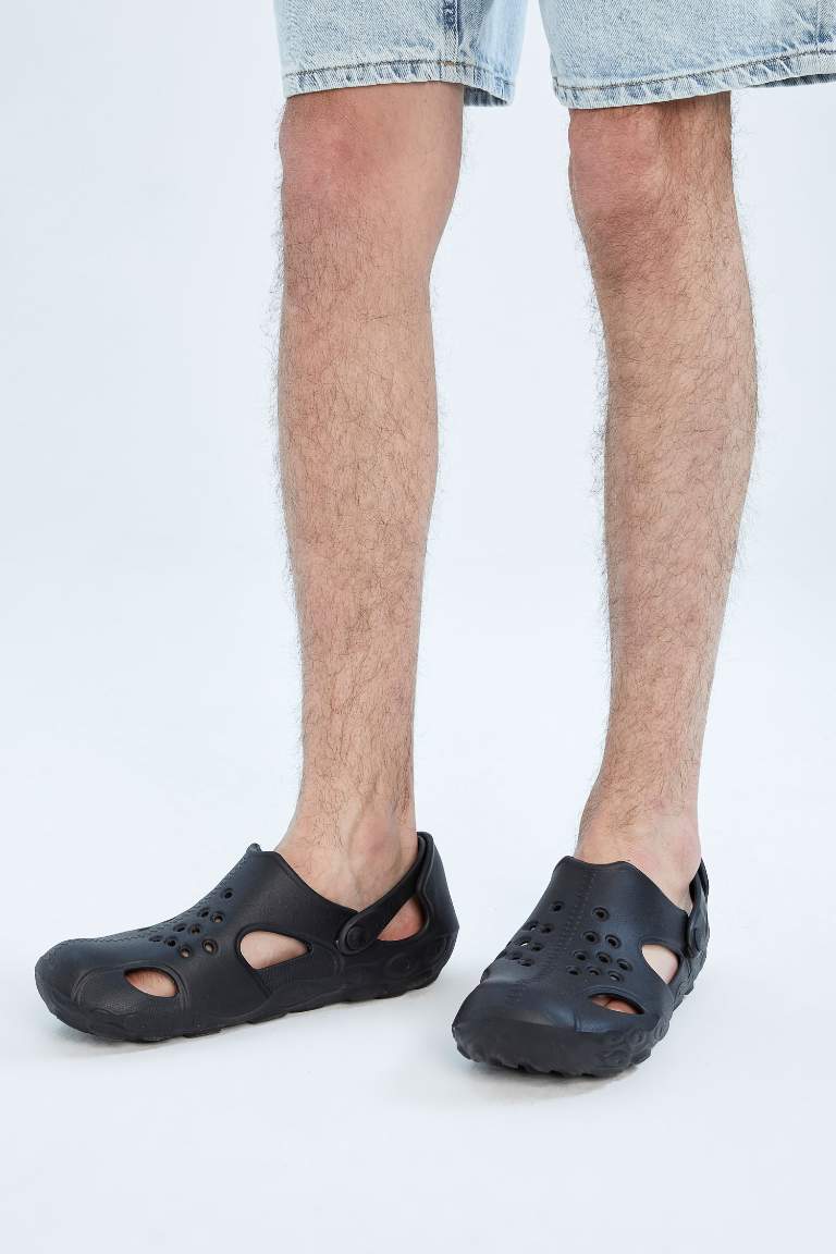 Erkek Suni Deri Eva Sandalet