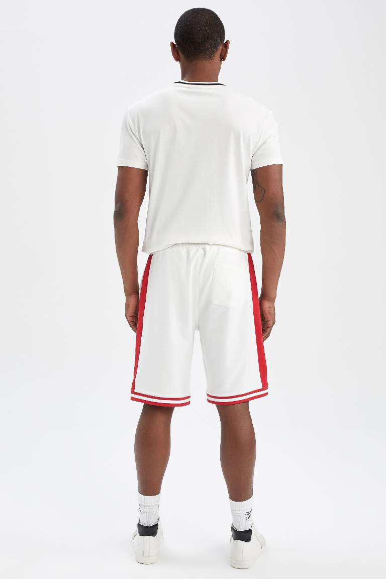 DeFactoFit NBA Chicago Bulls Oversize Fit Şort