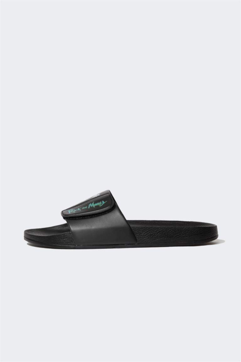 Men Rick and Morty Licensed Flat Sole Eva Slippers