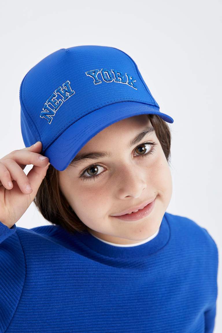 Boy Embroidered Cap Hat