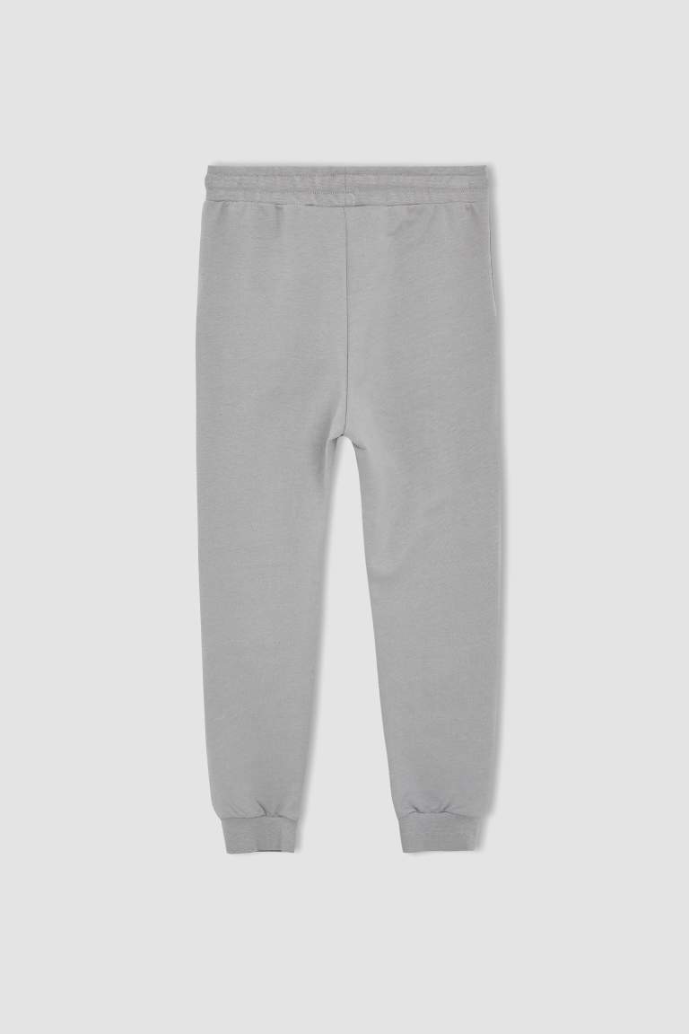 Boy Marvel Comics Print Ruched Joggers