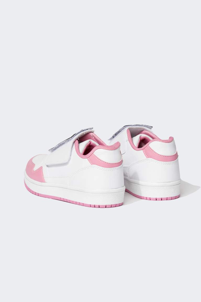Girl Minnie Mouse Velcro Velcro Plug & Take Off Sports Shoes