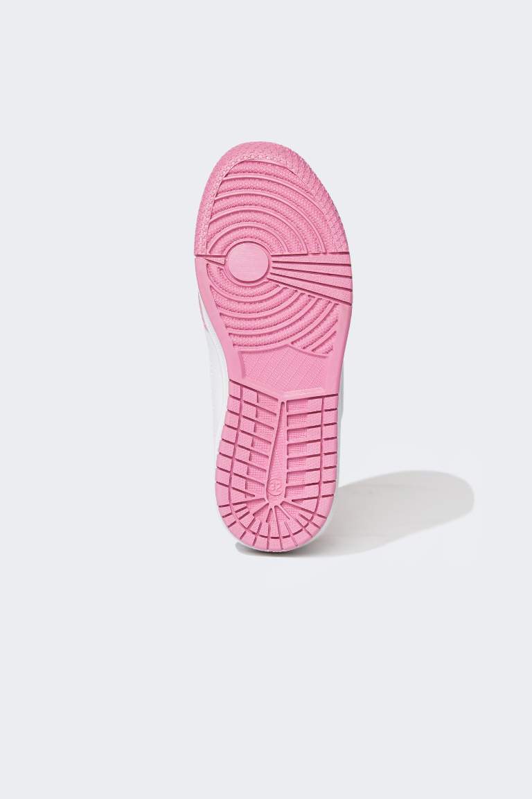 Girl Minnie Mouse Velcro Velcro Plug & Take Off Sports Shoes